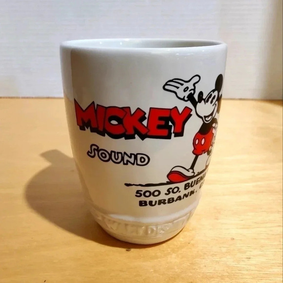Mickey Mouse Sound Cartoons Mug Cup EXC Disney - Picture 2 of 8